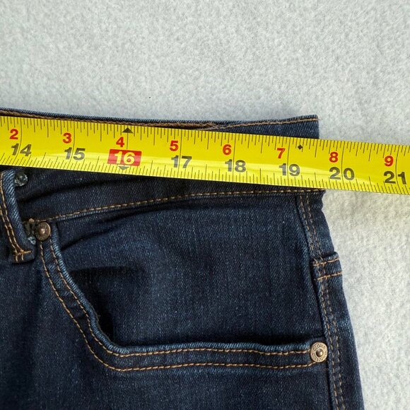 Gloria Vanderbilt Women's Amanda Stretch Blue Denim Jeans Plus Size 18W Short - Picture 7 of 10